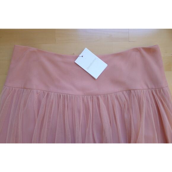 ZIMMERMANN Tulle Midi Layer Skirt Dusty Pink 4 12 XL Net-A-Porter NWT $710 - Picture 12 of 16